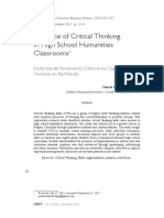 2015_ebsco Evidence of Critical Thinking in high school classrooms.pdf