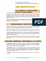 Aptitudes Administrativas