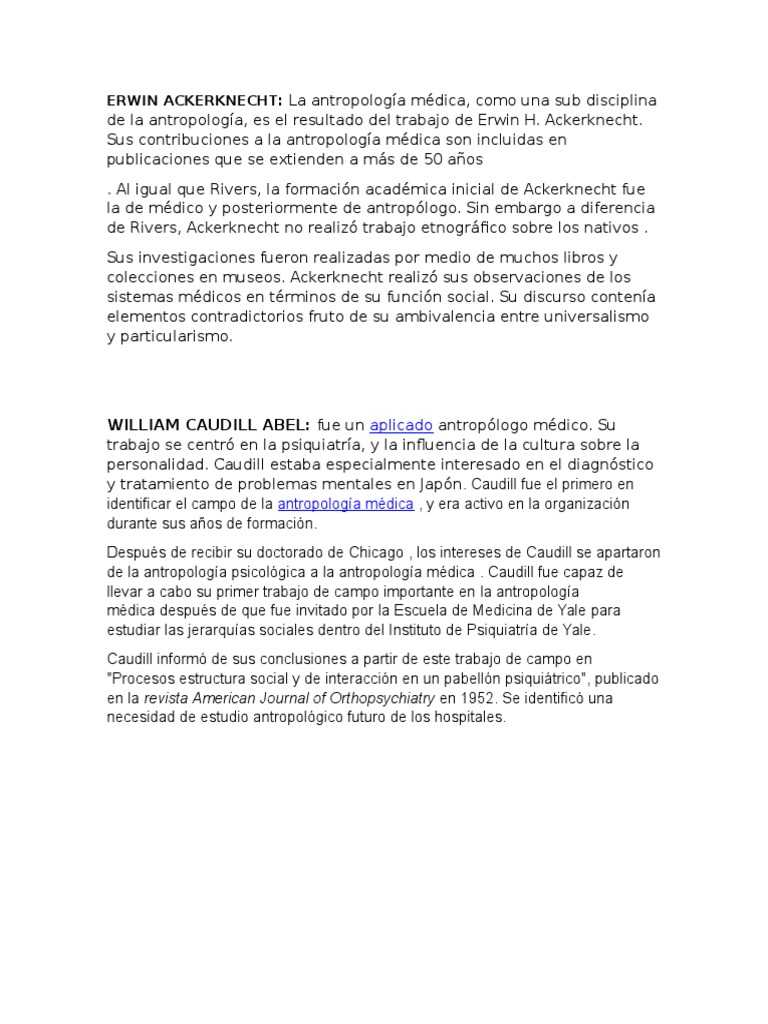 Erwin Ackerknecht PDF