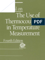 A.s.t.m.22 Manual On The Use of Thermocouples