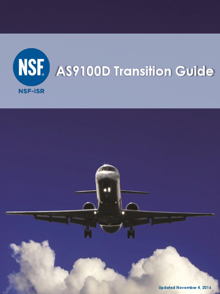 AS9100D Transition Guide for Aerospace Standards | PDF | Iso 9000 ...