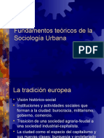 Teoria y Sociologia Urbana