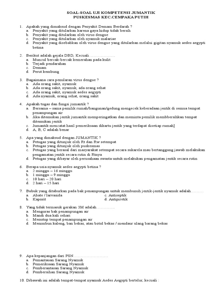 Soal Kasus Hipertensi