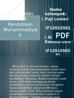 Bentuk Dan Model Pendidikan Muhammadiyah
