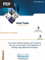 Instrumentation & Technology - Aimil Ltd - Corporate Presentation