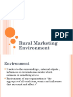 Rural Marketing Environment