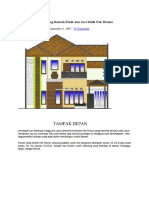 Tip 7 Proses Merancang Rumah Etnik Dan Asri Milik Pak Risono