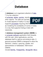 Database: Data Schemas Tables Queries Views