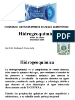 Hidrogeoquímica Aguas Subterráneas