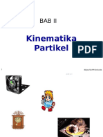 Bab 2 Kinematika Partikel