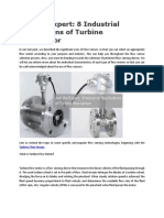 Ask The Expert 8 Industrial Applications of Turbine Flow Sensor
