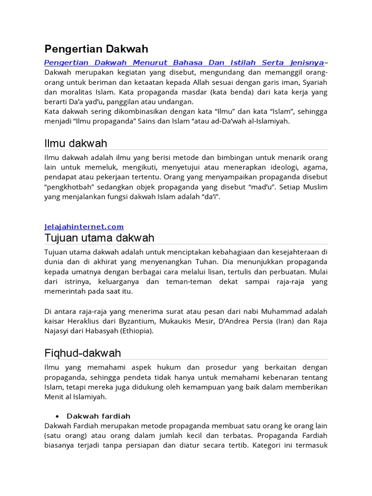 Info Dakwah Pdf
