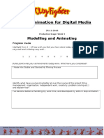 Animation Production Evaluation Form Week 4
