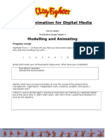 Animation Production Evaluation Form Week 4