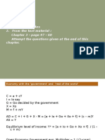 Session 6 Reading 1. This Set of Slides 2. From The Text Material: Chapter 3 - Page 47 - 60 Attempt The Questions Given at The End of This