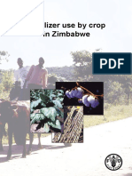 Fertilizer Use by Crop in Zimbabwe