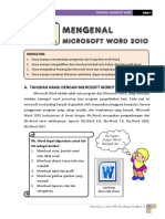 Mengenal Ms Word 20101 PDF