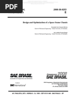 Sae Technical 2008-36-0253 Paper Series: Design and Optimization of A Space Frame Chassis