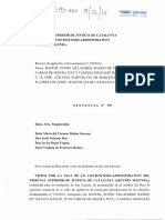 Sentencia TSJC ICAB - Vulneración de Derechos Fundamentales PDF