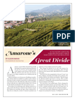 Wine Spectator December 2016 - Amarone's Great Divide by Alison Napjus