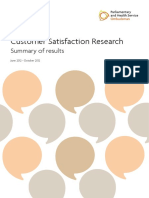 Customer Satisfaction Report June Oct 2012