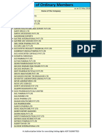 Pharmexcil - List of Ordinary Members 2016