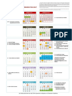 Calendario Laboral Del PAS 2017