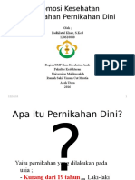 Promosi Kesehatan Pencegahan Pernikahan Dini Fadhil