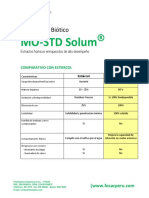 Fertilizante orgánico soluble de alto rendimiento