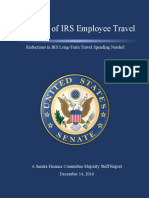 A Review of IRS Employee Travel