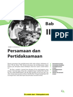 Bab 3 Persamaan Dan Pertidaksamaan