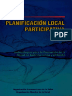 Planificacion Local Participativa Metodologias Para-La Promocion de La Salud en Alc PDF