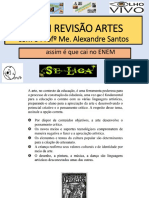 Enem Revisão Final Artes