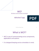 Basics of WCF 
