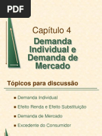 147901546 Cap 4 Demanda Individual e Demanda de Mercado