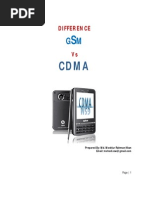 Download GSM and CDMA Difference by Mehedi Hasan SN33441639 doc pdf