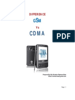 GSM and CDMA Difference