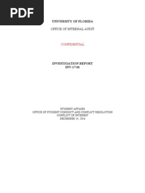 UF Investigation