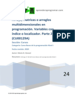 CU00129A Arrays Matrices Variables Arreglos Multidimensionales p2 PDF