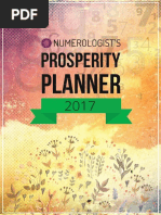 Your 2017 Prosperity Planner