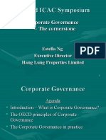 ICAC Symposium Corporate Governance Cornerstone