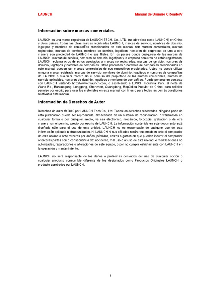 Manual de Usuario Launch PDF | PDF | Software | Informática y ...