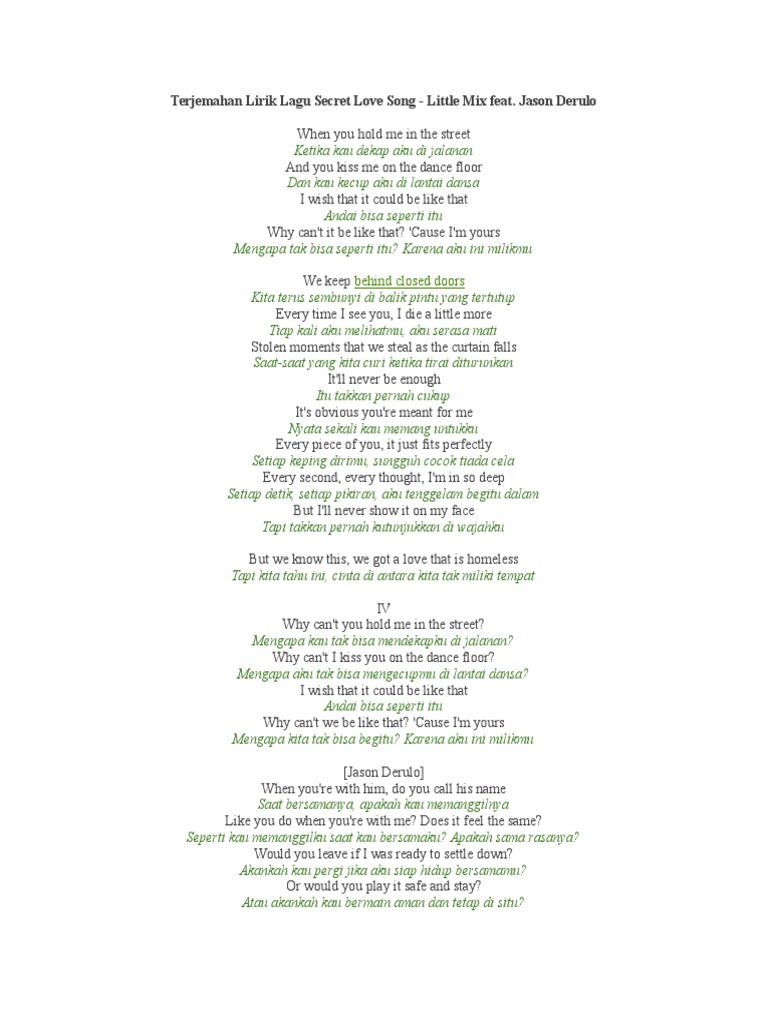 Lyric Secret Love Song Little Mix Secret love song lirik mp3 & mp4. lyric secret love song little mix