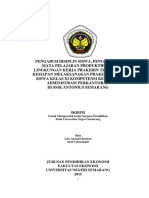 Skripsi Pengaruh Disiplin Siswa, Penguasaan Mata Pelajaran Produktif Dan Lingkungan Kerja Prakerin Terhadap Kesiapan Melaksanakan Prakerin