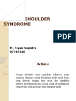 Frozen Shoulder Syndrome