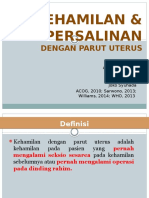 Bedah Buku Kehamilan Dan Persalinan Parut Uterus