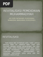 REVITALISASI PEMDIDIKAN MUHAMMADIYAH