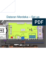 Dataran Merdeka Layout For Standard Chartered KL Marathon 2010