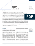 Cannabis, A Complex Plant: Different Compounds and Different Effects On Individuals