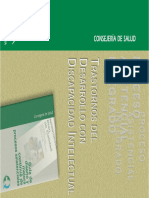 Proceso Asistencial Integrado Trastornos Del Desarrollo Con Discapacidad Intelectual PDF